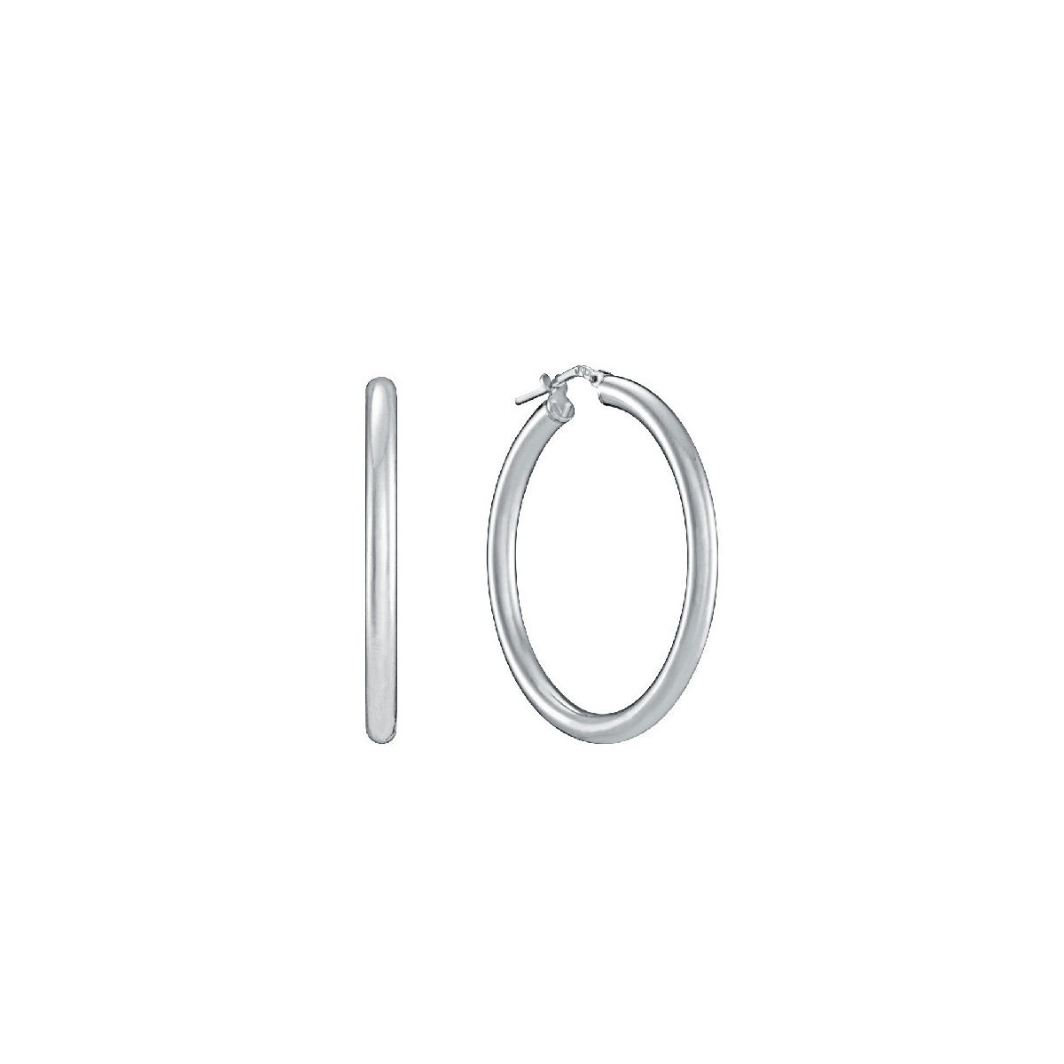 PENDIENTE ARO PLATA DE LEY SRA JEWEL - 1302E030-00