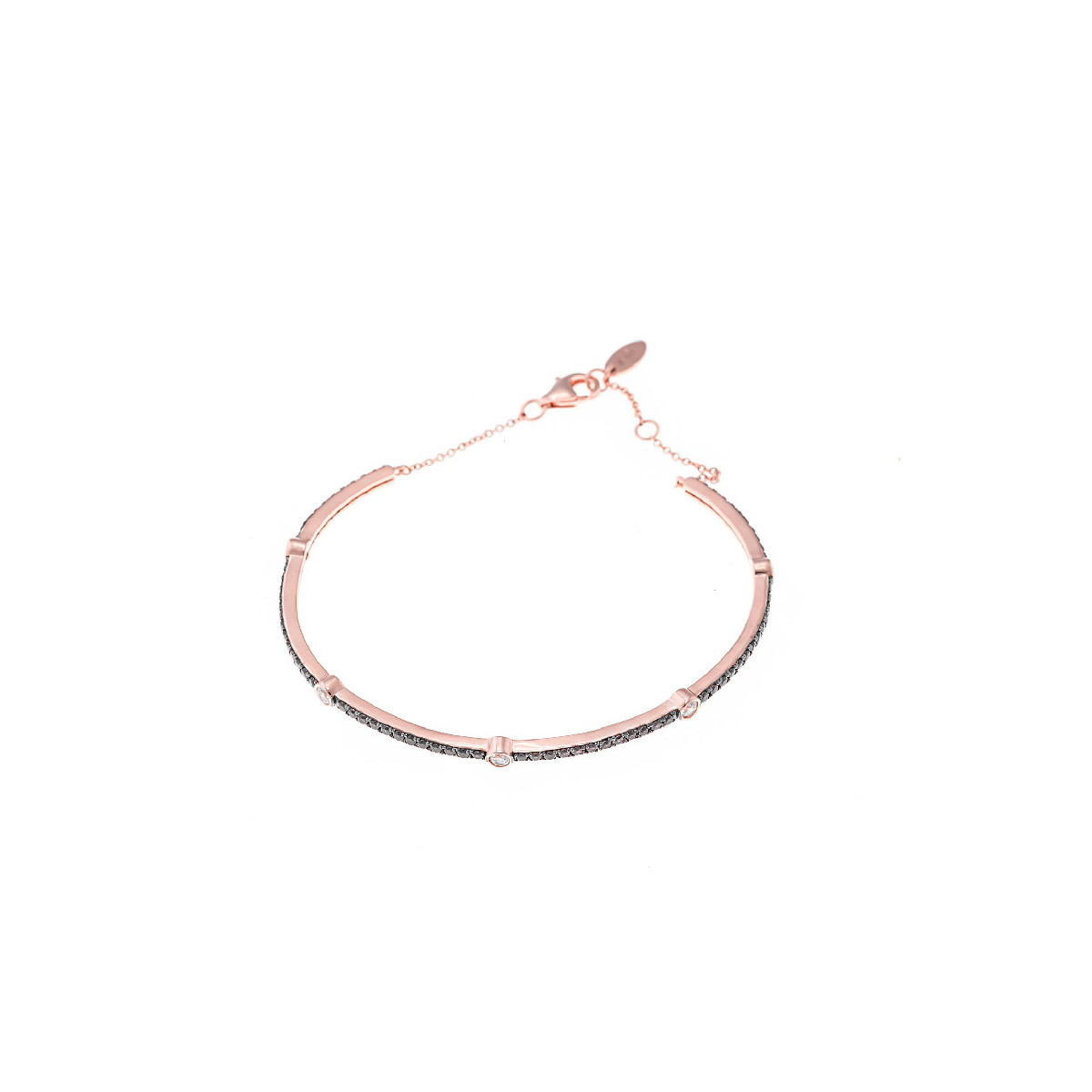 PULSERA DE PLATA SALVATORE CIRCONITAS  - 136P0095