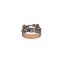 SORTIJA PLATA SALVATORE CHAPADO ORO ROSA - 136S0169/16