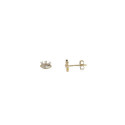 PENDIENTES PLATA SALVATORE DORADOS - 213A0174