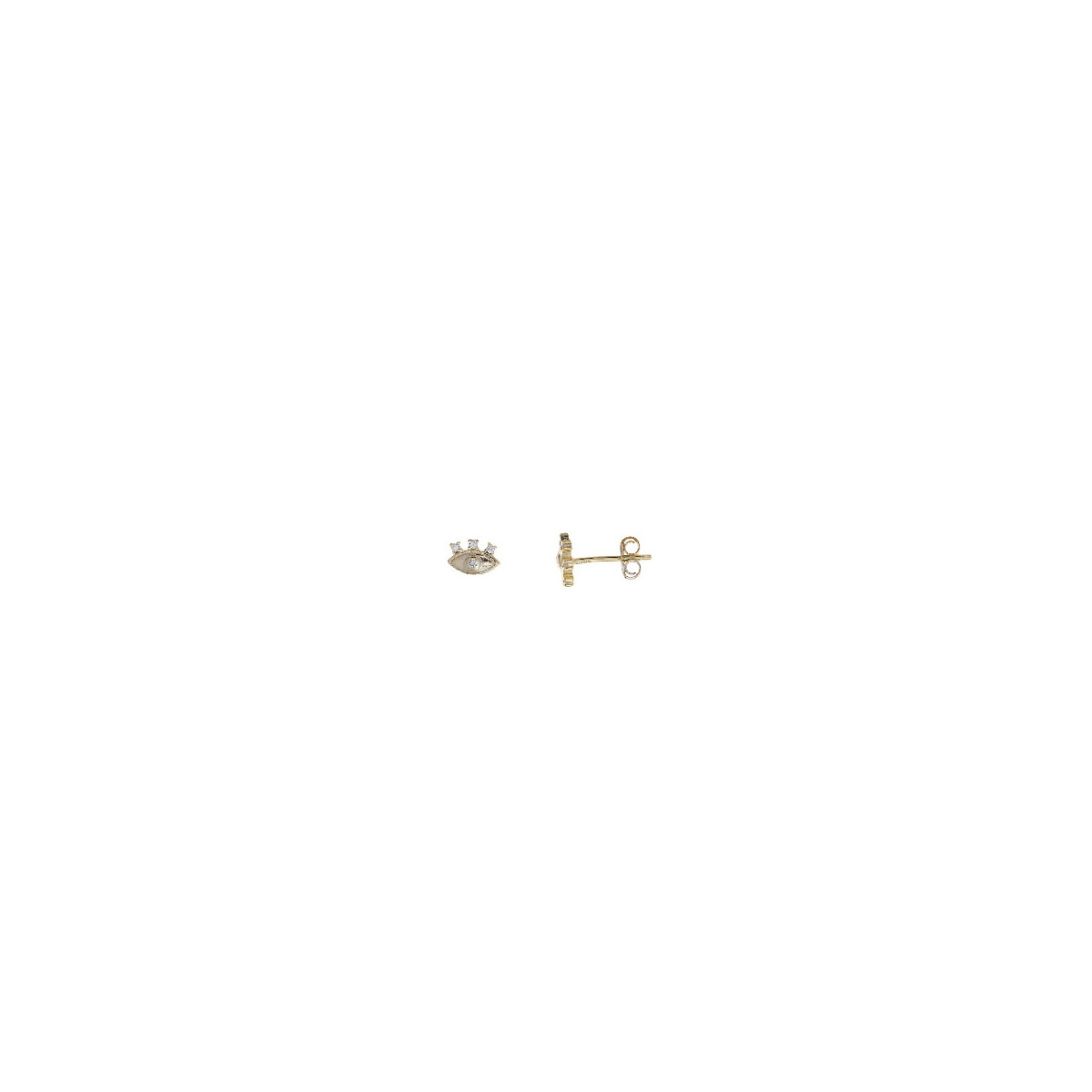 PENDIENTES PLATA SALVATORE DORADOS - 213A0174