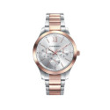 RELOJ VICEROY MULTIFUNCIÓN ACERO IP ROSA BRAZALETE SR - 401070-03
