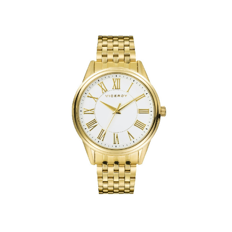 RELOJ ACERO IP DORADO BRAZALETE SR VA - 401151-03