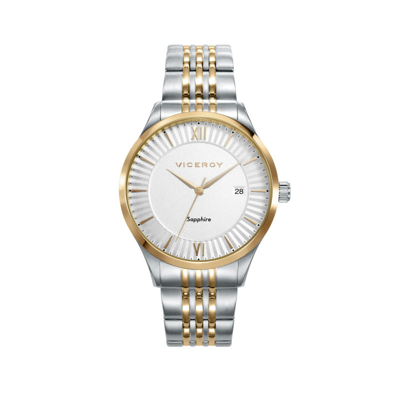 RELOJ ACERO IP DORADO BRAZALETE SRA VA - 471224-03