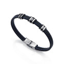 PULSERA VICEROY ACERO Y PIEL - 6333P09013