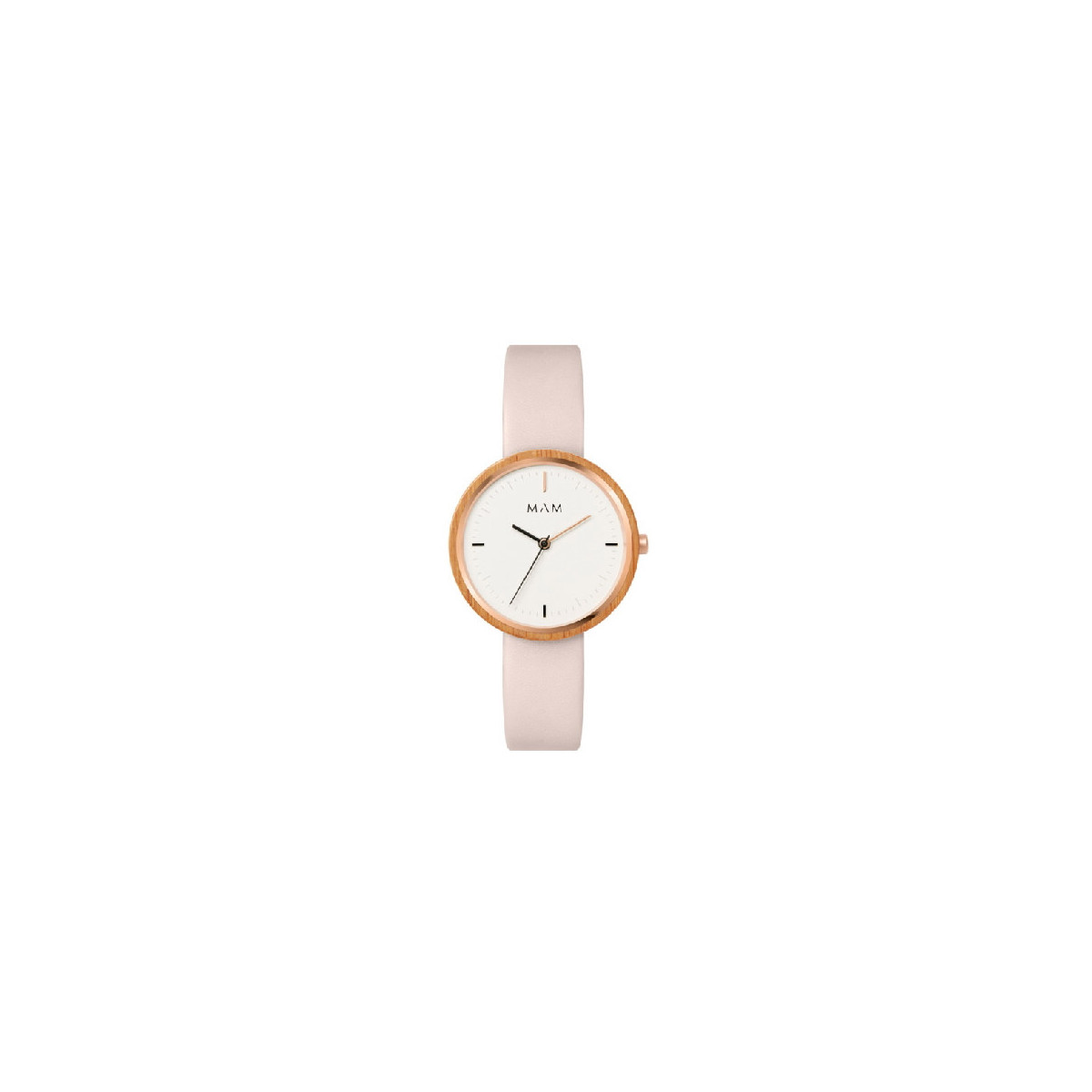 RELOJ MAM PLANO BAMBU - 652