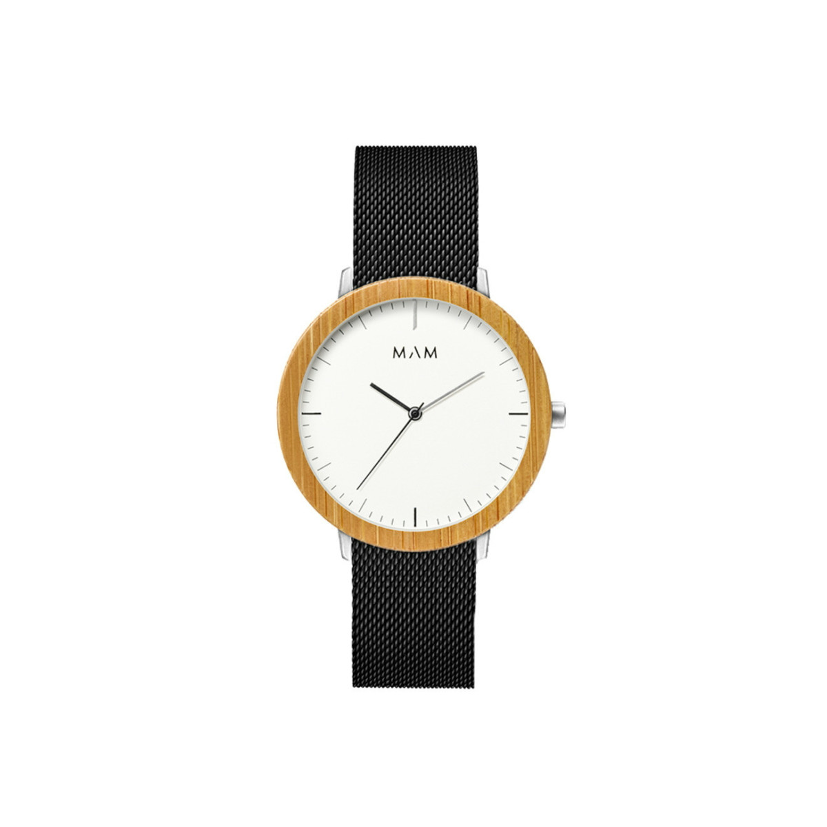 RELOJ MAM BAMBU MALLA MILANESA - 687