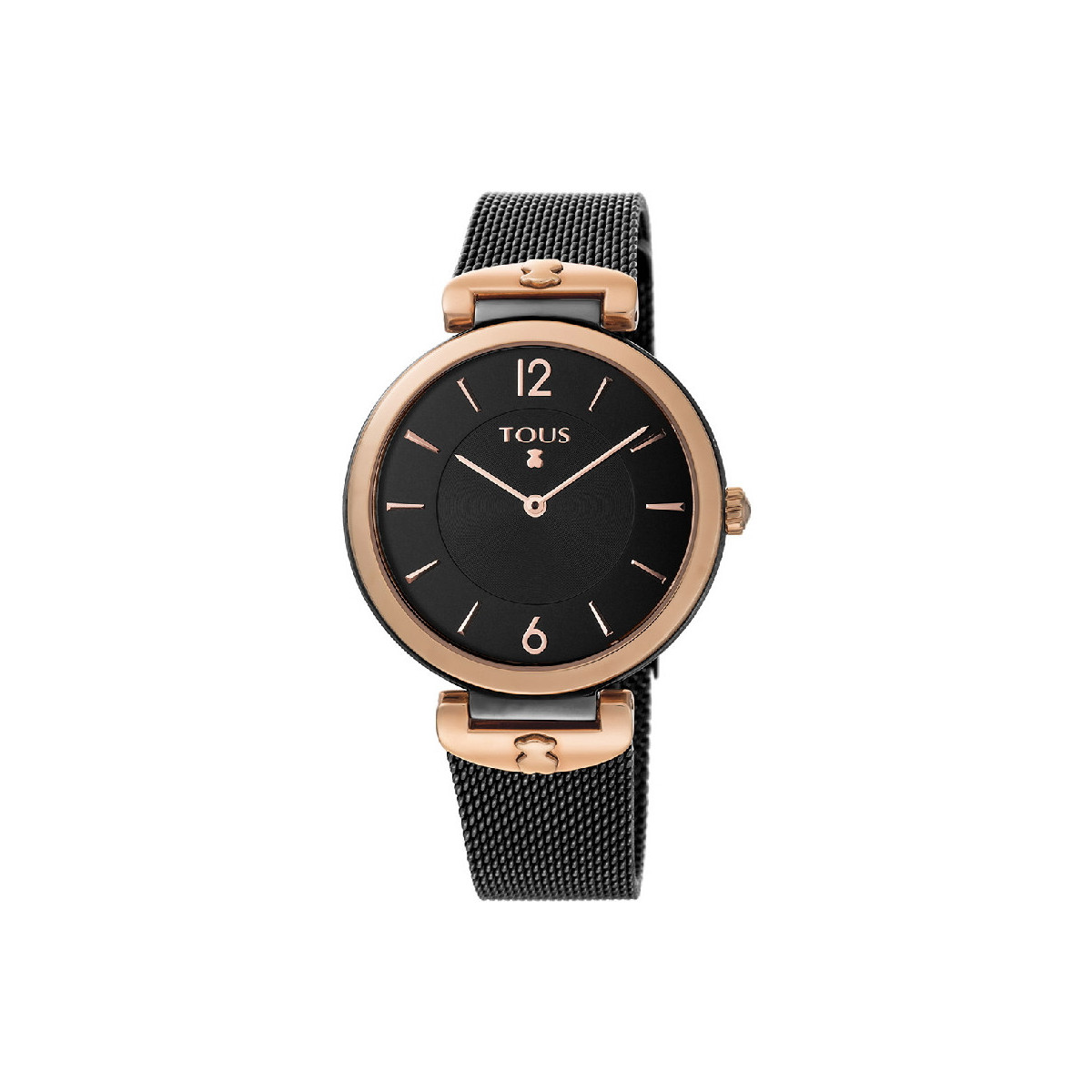 Reloj TOUS S-Mesh bicolor acero IP rosado/IP negro - 700350300