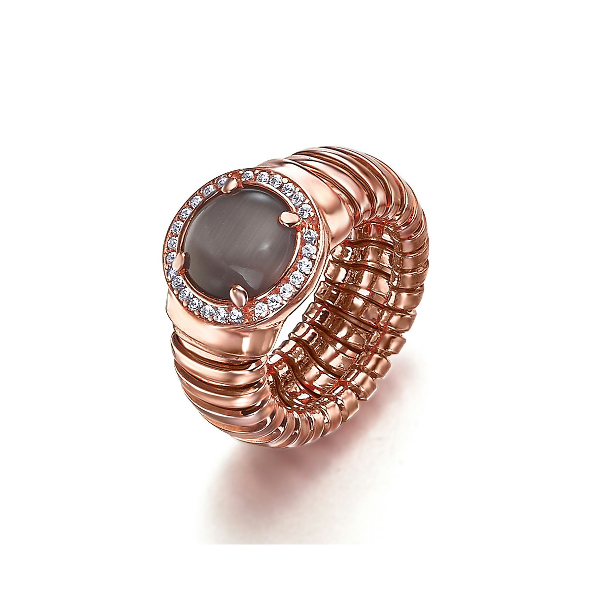 SORTIJA PLATA ROSADA LECARRÉ - LA101RS.15