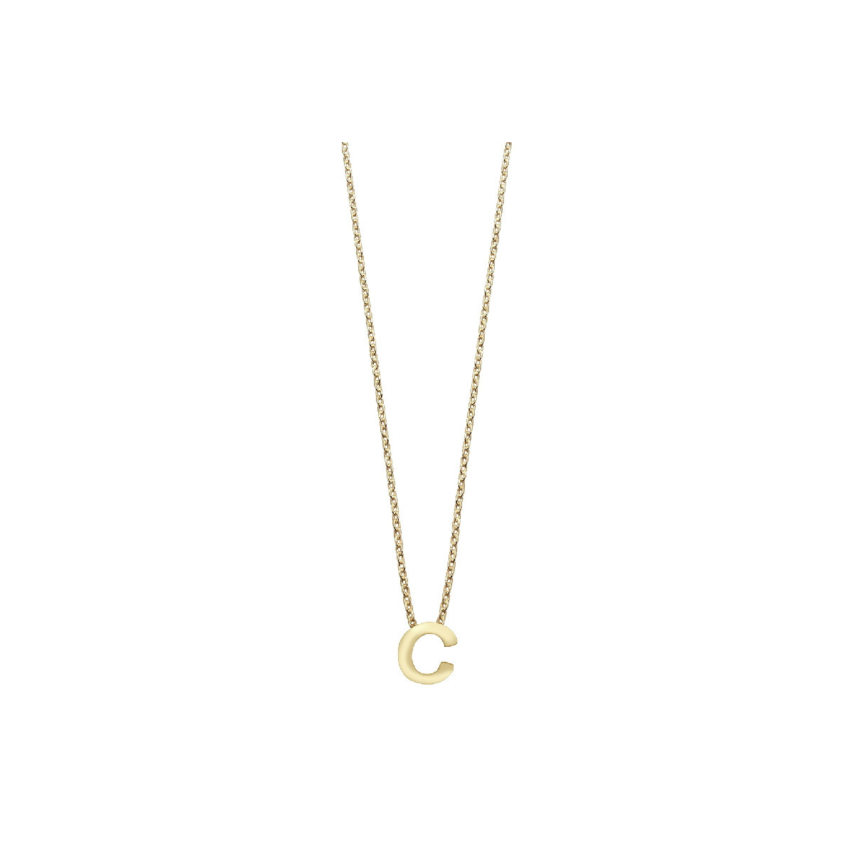 COLGANTE PLATA DORAD LETRA C PEDRO DURAN - PD00507323