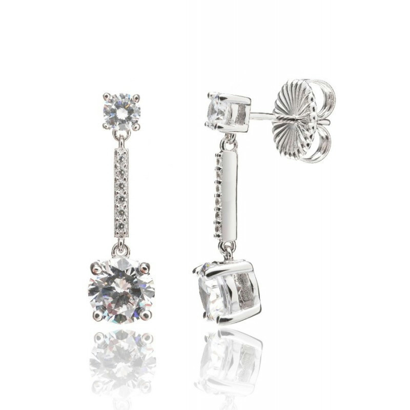 PENDIENTES PLATA MAGDALENA CAMALEONI - WP014.7-4/MP
