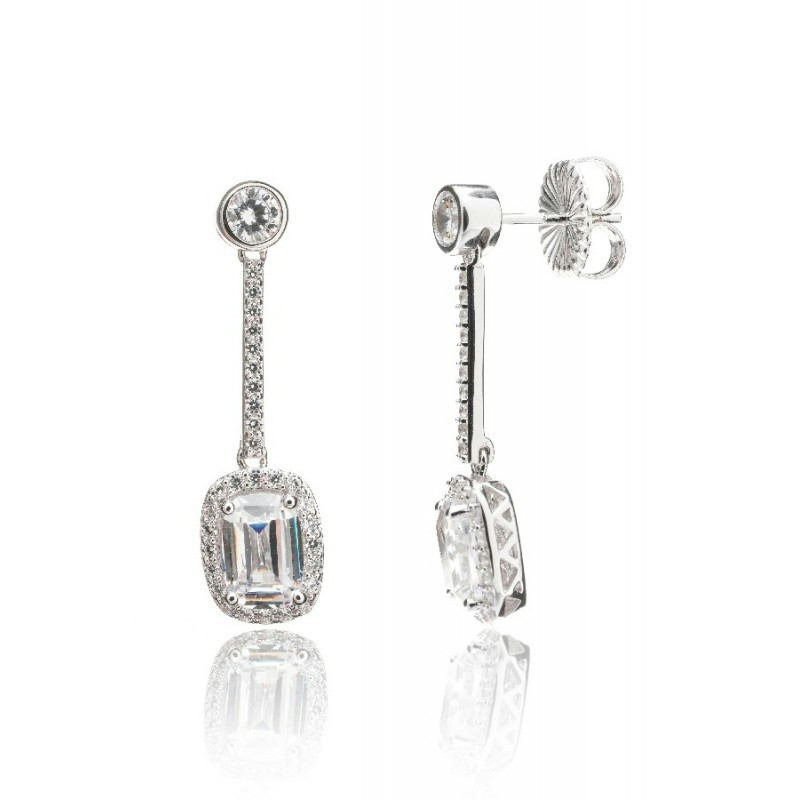 PENDIENTES PLATA VERSALLES CAMALEONI - WP021/MP