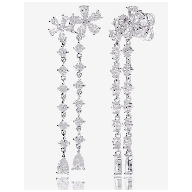 PENDIENTES PLATA CHEVERNY CAMALEONI - WP034/LP