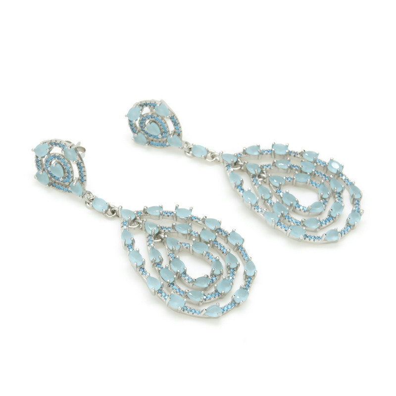 PENDIENTES DE PLATA LINEARGENT - 16100-B-A