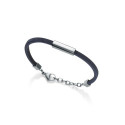 PULSERA VICEROY PIEL Y ACERO - 6460P01013
