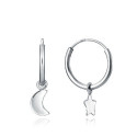 CRIOLLAS PLATA CHARMS LUNA ESTRELLA SRA  - 5064E000-08