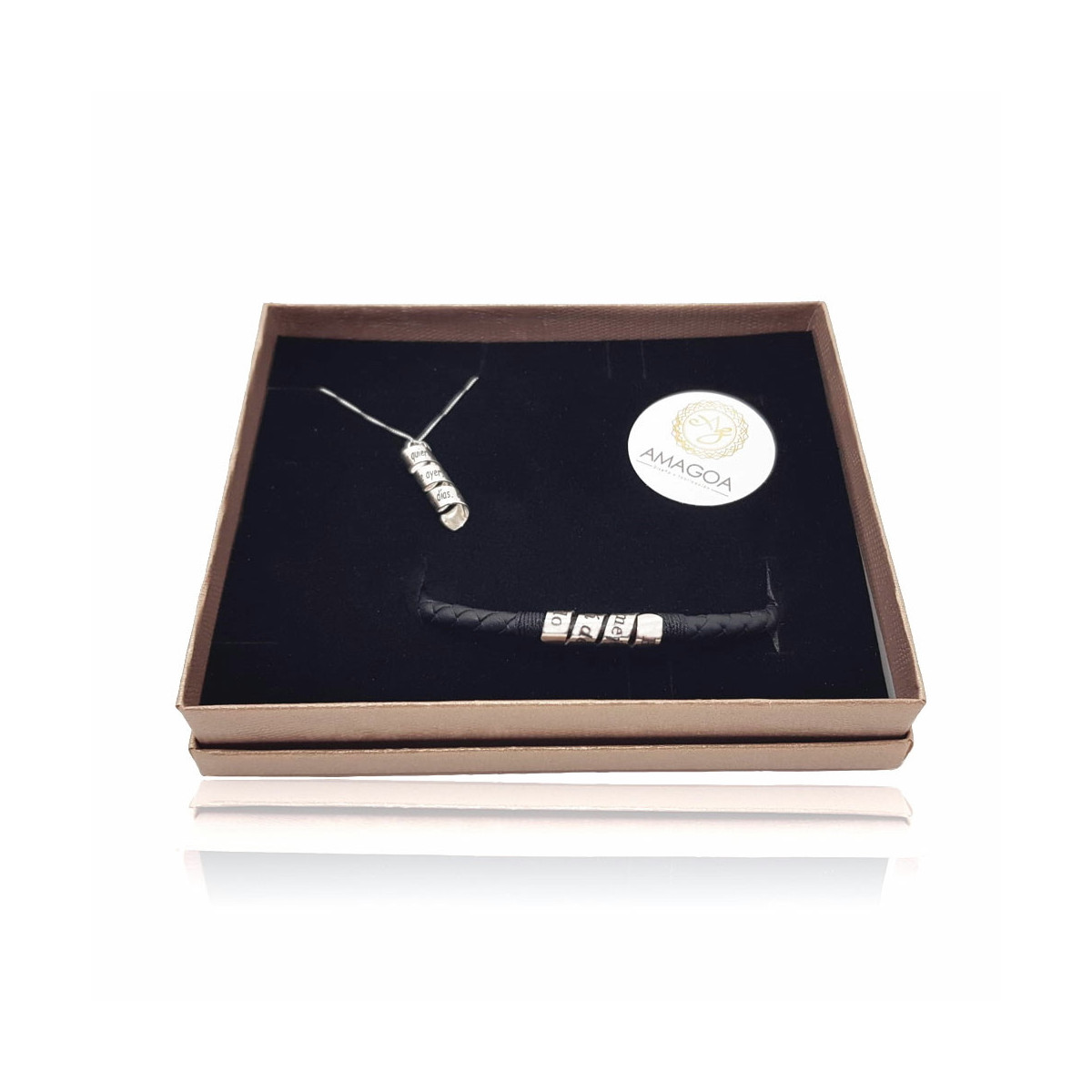 PACK PAPA PLATA PUL+COLGANTE AMAGOA - 7231600030