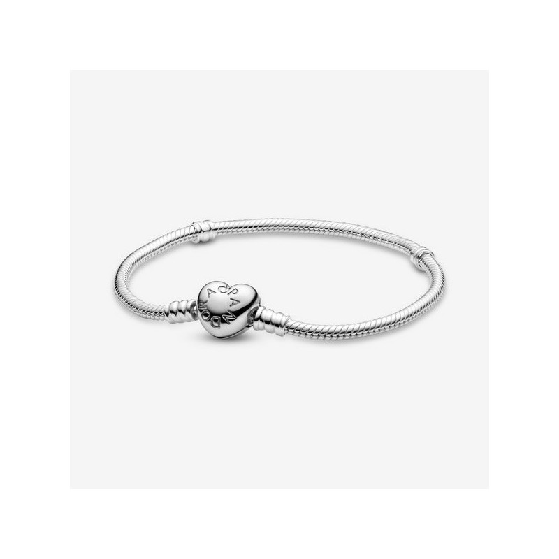 PULSERA PANDORA CIERRE CORAZON - 590719-19