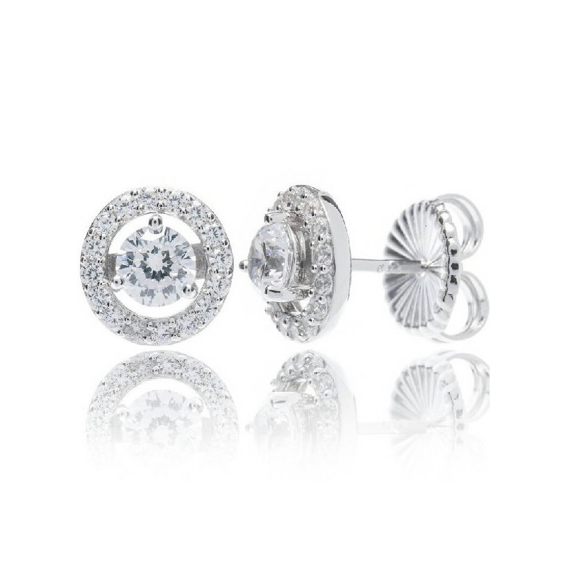 Pendientes plata Vicomte Camaleoni. - WP030/CP