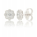 Pendientes plata Busset Camaleoni. - WP045/CP