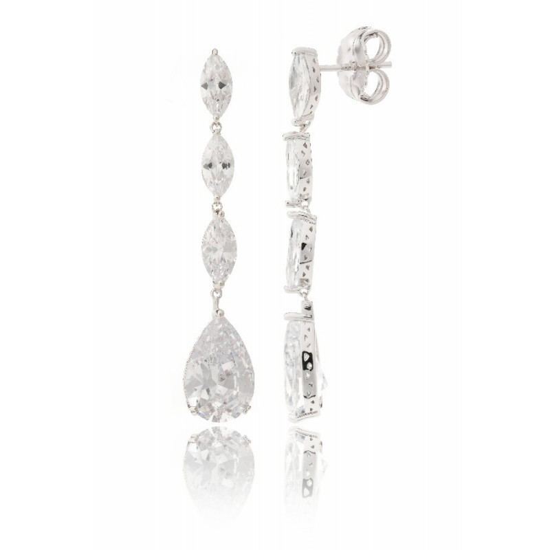 Pendientes plata Cosette Camaleoni. - WP058/LP/N