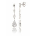 Pendientes plata Cosette Camaleoni. - WP058/LP/N