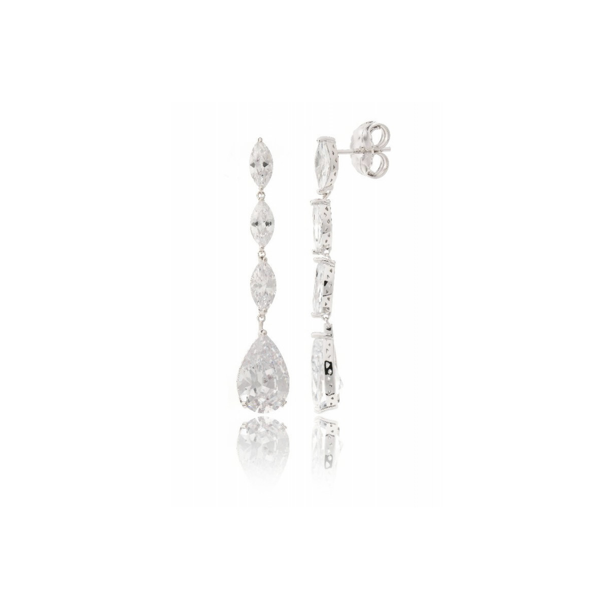 Pendientes plata Cosette Camaleoni. - WP058/LP/N