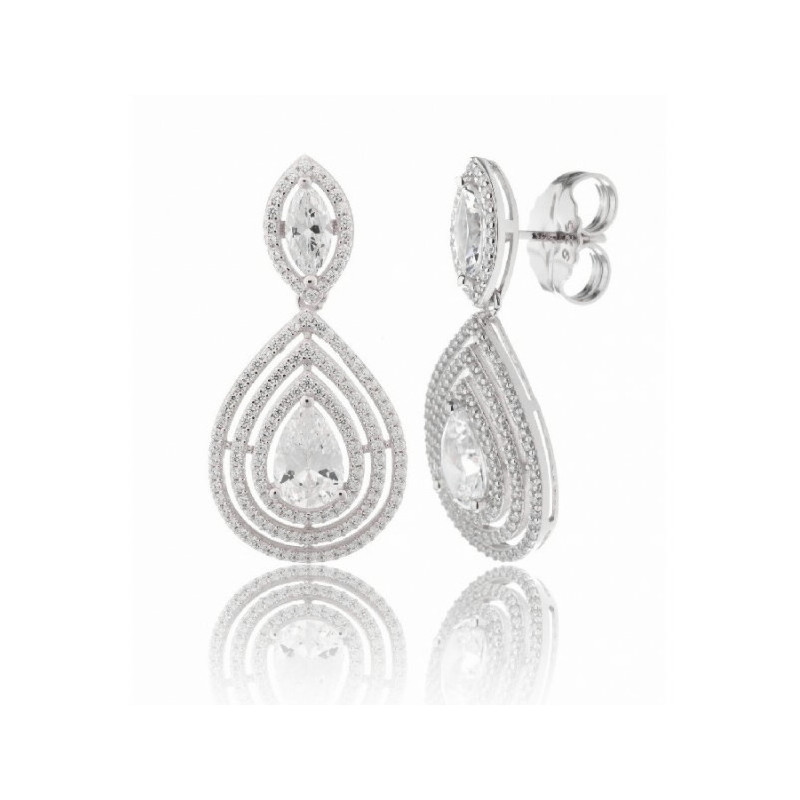 Pendientes plata Thaire Camaleoni. - WP075/LP