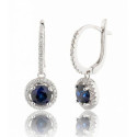 Pendientes plata Gaudi Camaleoni. - WPC057/ZF/MP