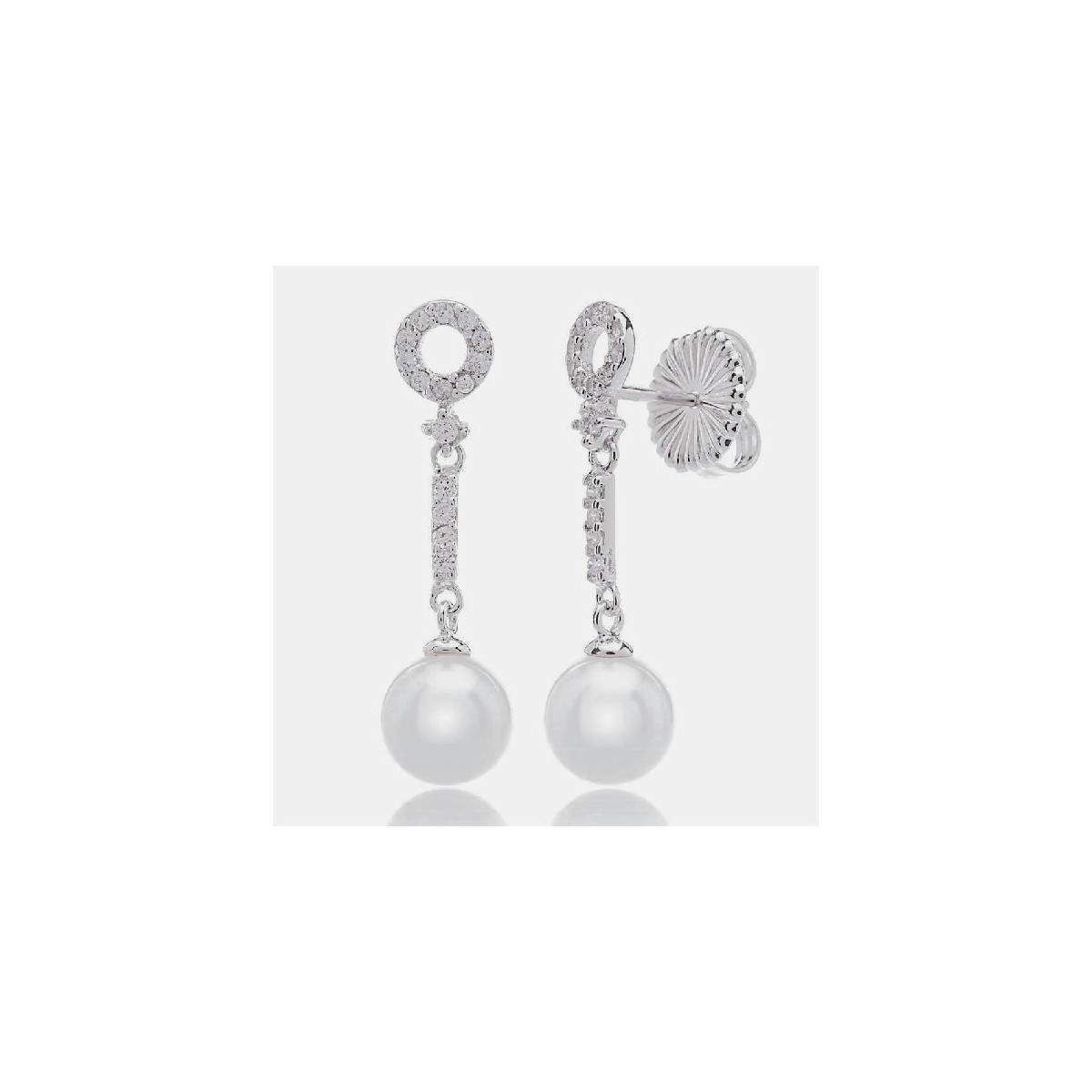 Pendientes plata Trim Camaleoni. - WPP021/LP