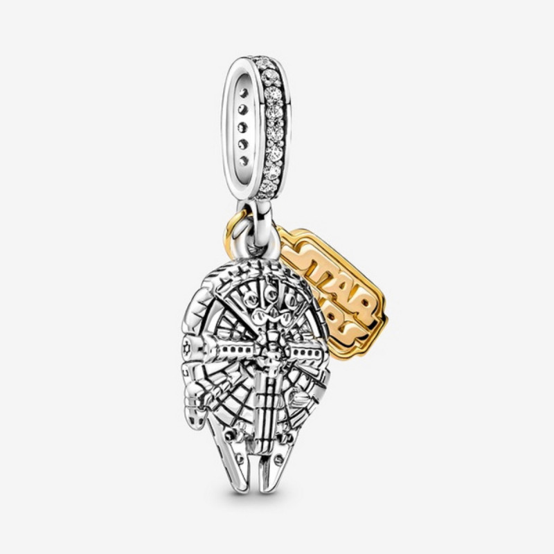CHARM STAR WARS HALCON MILENARIO ORO - 769504C01