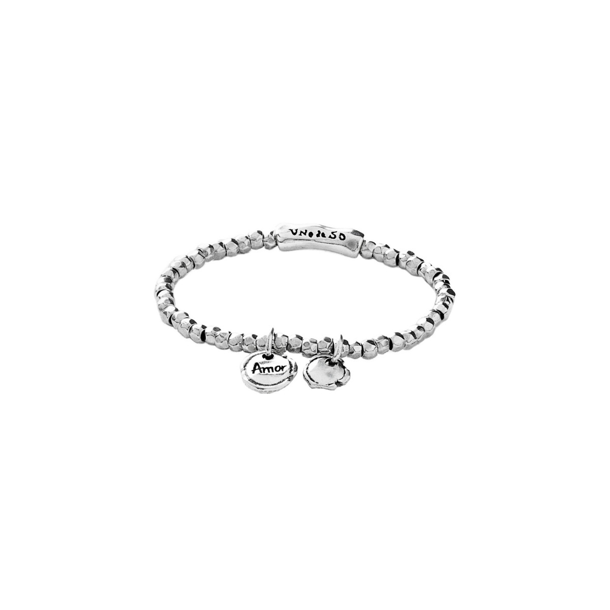 PULSERA AMOR SELLADO UNO DE 50 - PUL1596MTLOOOM
