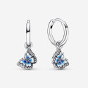 PENDIENTES PANDORA  ARO MARIPOSAS AZULES - 290778C01