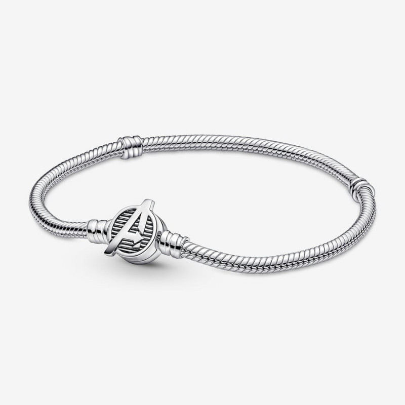 PULSERA PLATA PANDORA CIERRE MARVEL - 590784C00-19