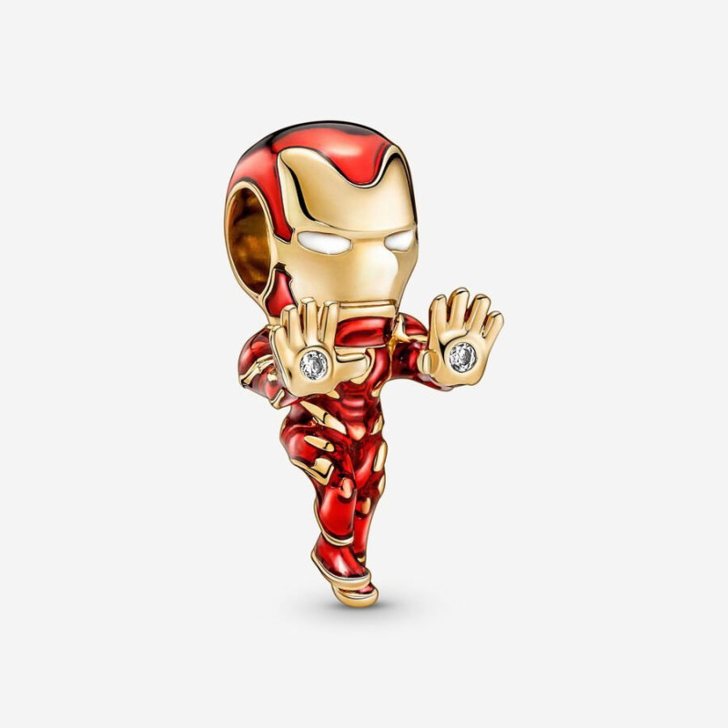 ABALORIO PLATA PANDORA IRON MAN - 760268C01