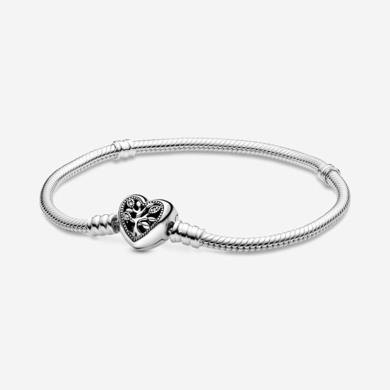 PULSERA PANDORA CIERRE ARBOL VIDA CORAZO - 598827C01-19