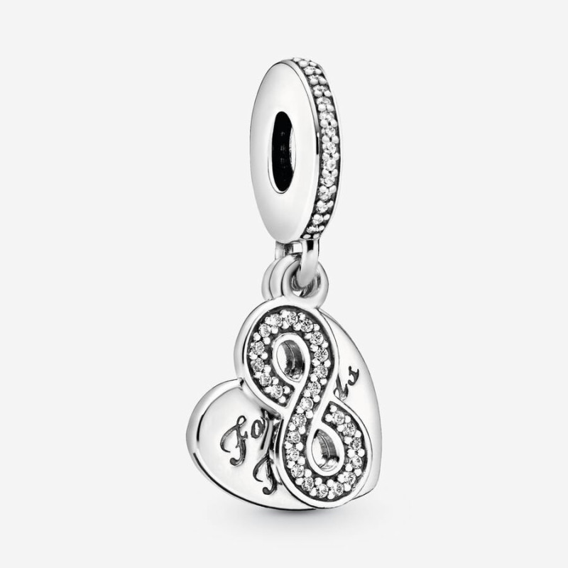 CHARM FOREVER FRIEND PANDORA  - 791948CZ