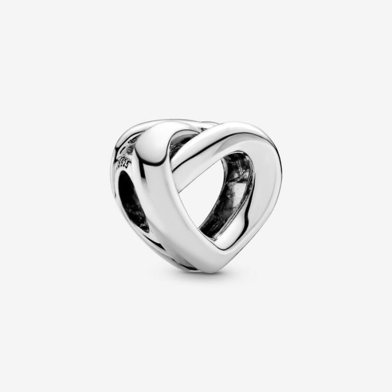 ABALORIO PLATA PANDORA CORAZONES ENTRELA - 798081