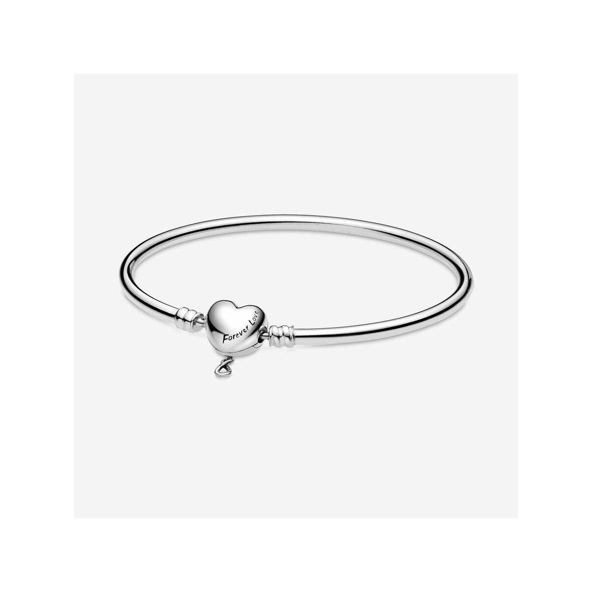 PULSERA RIGIDA CIERRE CORAZON PANDORA - 598891C00-17
