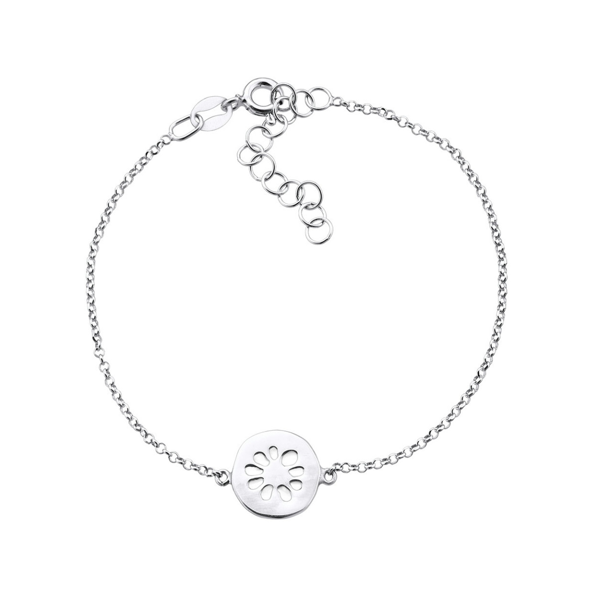 PULSERA MARGARITA PLATA PEDRO DURAN - PD00511024