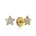 PND BAÑO ORO ESTRELLA CIRCONITAS ROSCA B - 9101E100-38