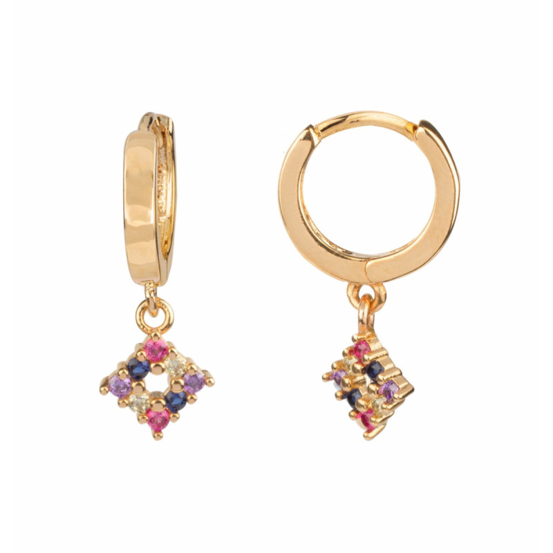 PENDIENTES VIDAL&VIDAL  CHAPADO ORO - G3428