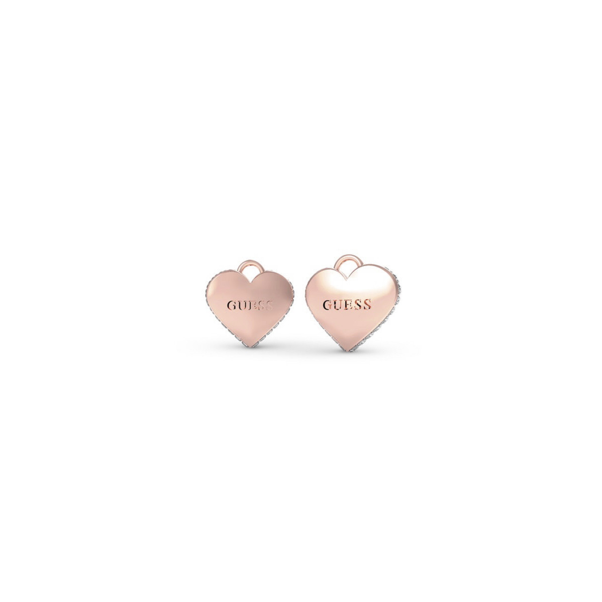 PENDIENTES GUESS FALLING IN LOVE ROSADOS - UBE02231JWRGTU