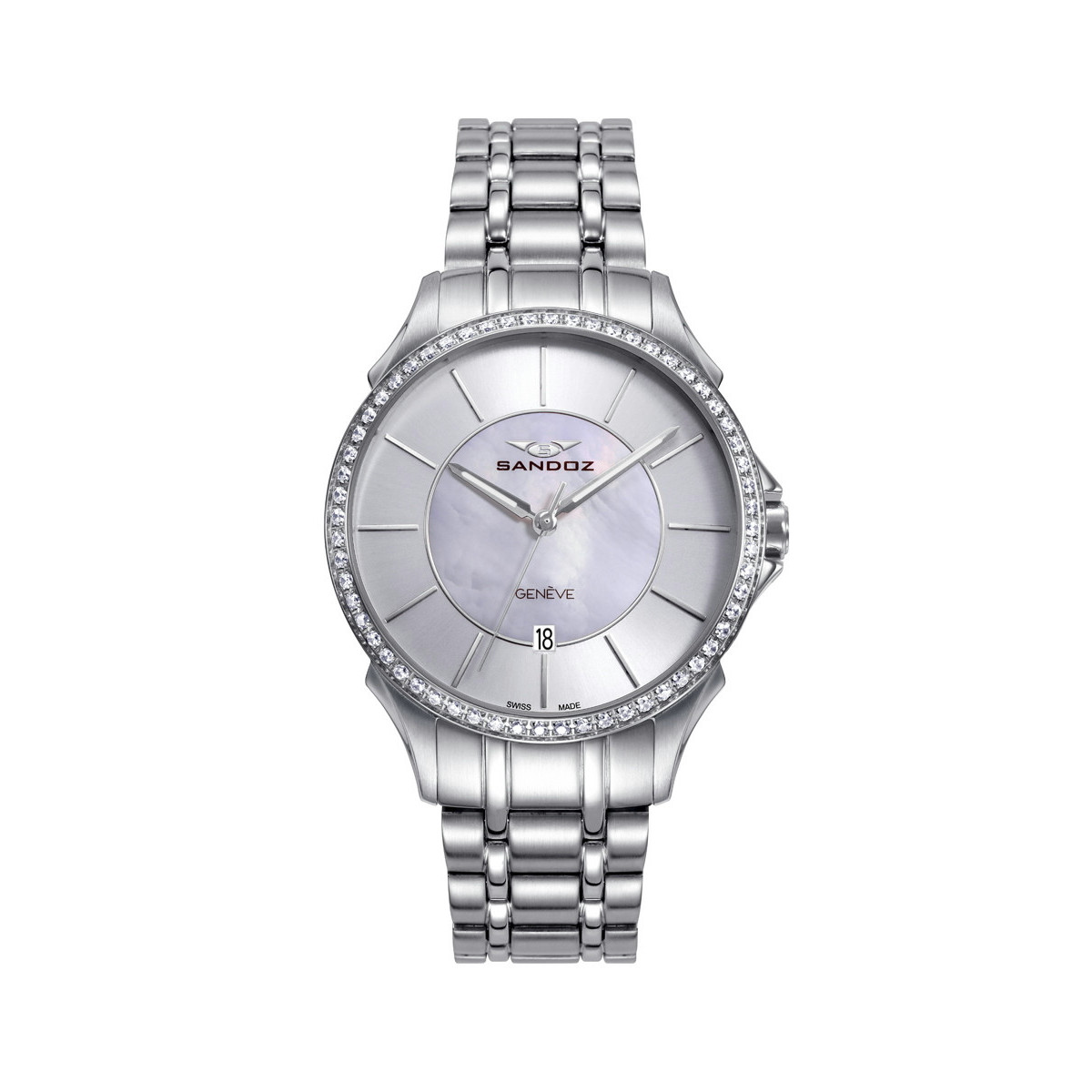 RELOJ ACERO BRAZALETE SRA SA - 81372-07