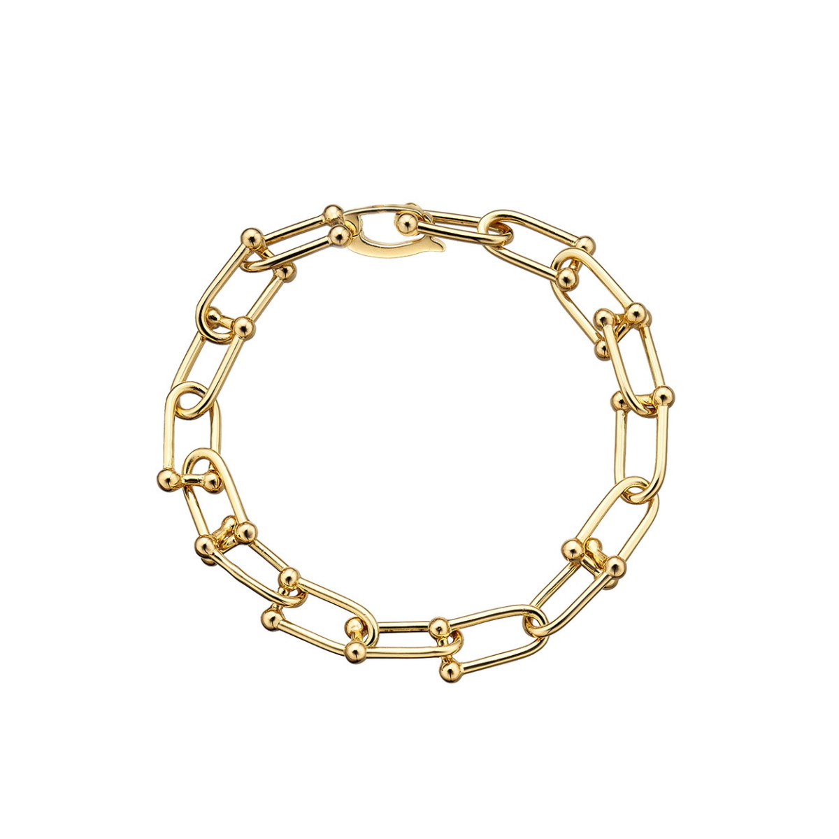 PULSERA PEDRO DURAN ESLABONES 2 BOLITAS  - PD00511109