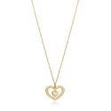 COLLAR PLATA DE LEY BAÑO ORO SRA JEWELS - 13122C100-06