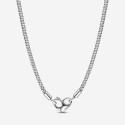 COLLAR PANDORA TACHONADO CIERRE CORAZON - 392451C00-45