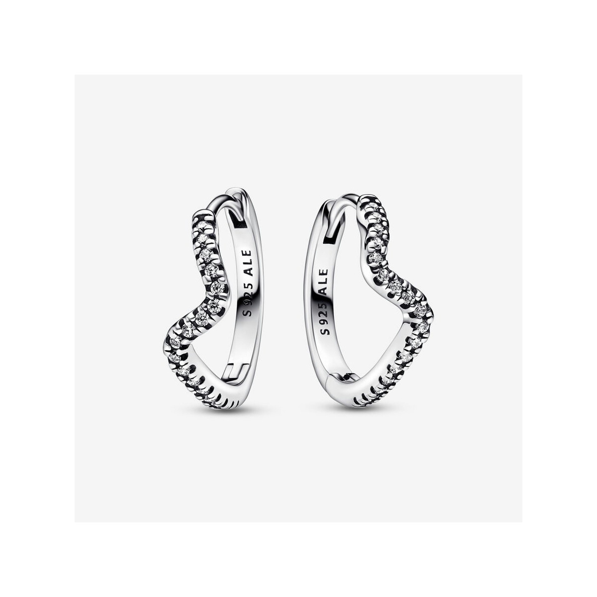 PENDIENTES PANDORA ARO OLA BRILLANTE - 292545C01