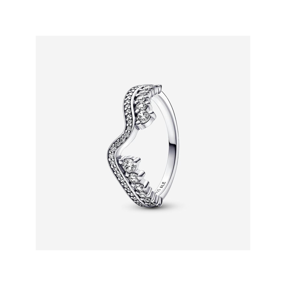 SORTIJA PANDORA ONDAS CIRCONITA - 192543C01-52