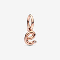 ABALORIO PANDORA ROSE LETRA E - 782463C01
